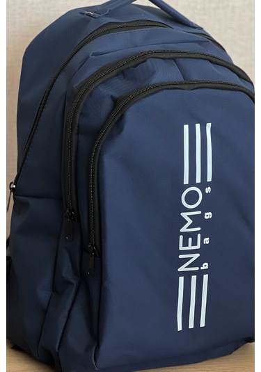 Lacivert Büyük Boy Okul Spor Çantası, 16,9 İnç, 45x30x15cm 24