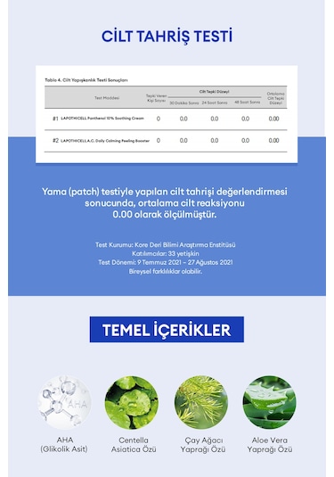 Aha İçerikli Peeling Etkili Tonik Lapothıcell A.c. Daily Calming Peeling Booster