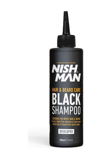 Nishman Siyah Saç Şampuanı 200 ML