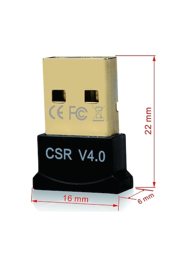 Juo BT400 Bluetooth 4.0 Mini USB Dongle Adaptör