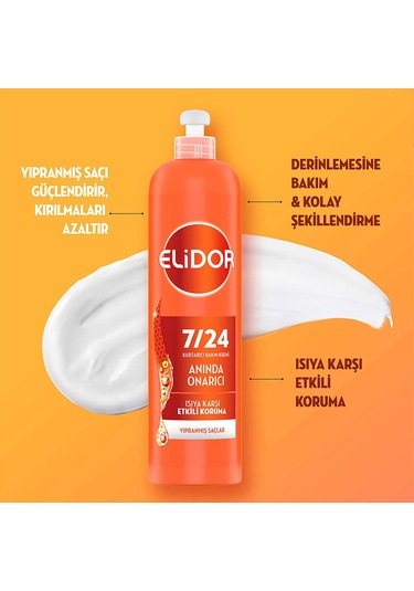 Elidor 7/24 Kurtarıcı Bakım Kremi Anında Onarıcı 240 Ml X2