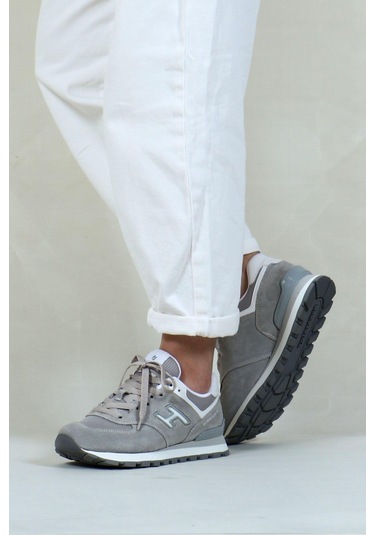 Hammer Jack Hakiki Deri Chıle Lamb-coral Kadın Ayakkabı Gri