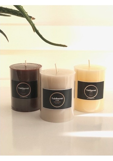 Tabsecret Candle Aromalı 3'Lü Mum Seti (485565301)