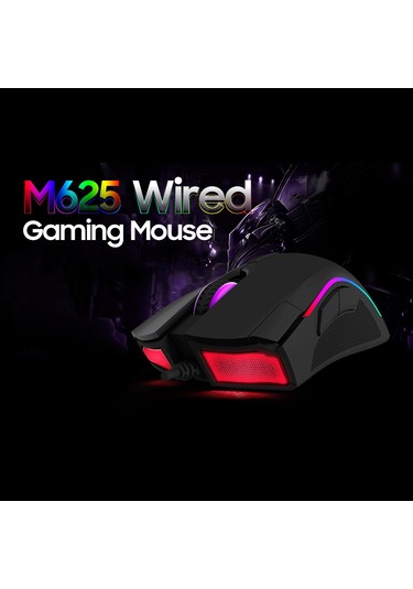 Maiyame Delux M625 Rgb Aydınlatmalı 7 Tuşlu 4000 Dpı Oyuncu Faresi - Siyah 001