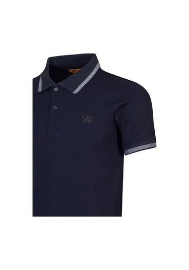 Thewıldwalkıng Erkek Polo Yaka T-Shirt-Lacivert