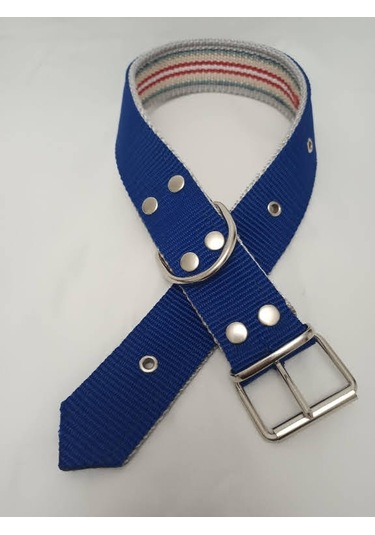 Kozaklı 10480 Büyük Irk Köpek Tasması Mavi 70 x 4 CM Mavi