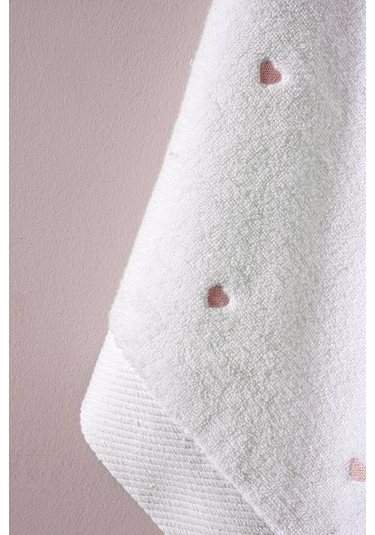 Varol Love Serisi Nakışlı Micro Cotton Banyo Havlu Seti Pembe-standart Pembe