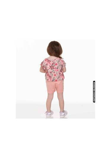 Xo Kids Kız Pink Şort 9 Ay - 2 Yaş 54719 Ksrt02010 Pudra