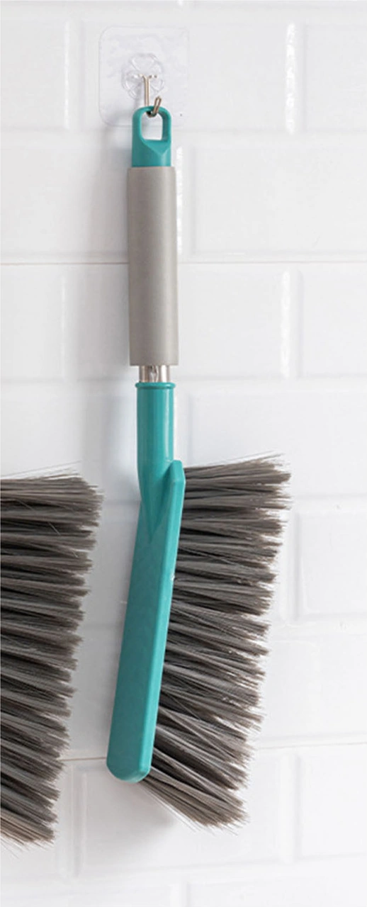 Fosenze Uzun Saplı Yumuşak Tüylü Yatak Temizleme Fırçası - Evde Koltuk Döşeme Toz Temizleyici - Dayanıklı Pp Pet Malzeme Antik Yeşil