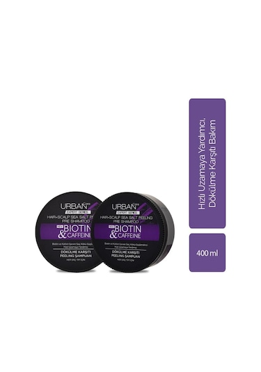 Urban Care Biotin ve Kafein Peeling Şampuan 2 x 200 ML