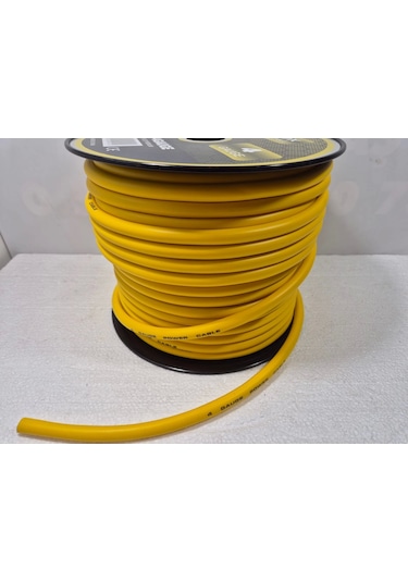 4ga Amfi Güç Kablosu - Aküden Çekilen Anfi Power Kablosu - 5 Metre