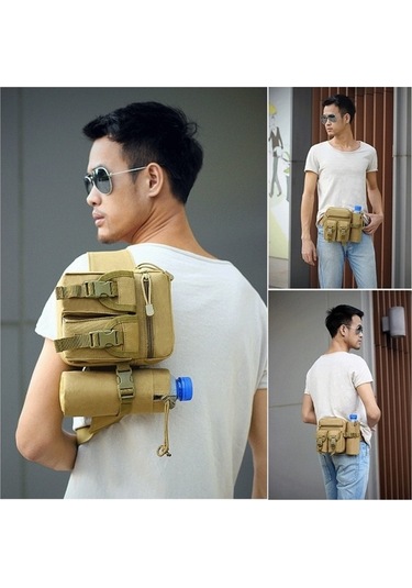 Maoyaya Arion A33 Multi-function Outdoor Belt Bag - Siyah, Küçük Boyutlu Acu