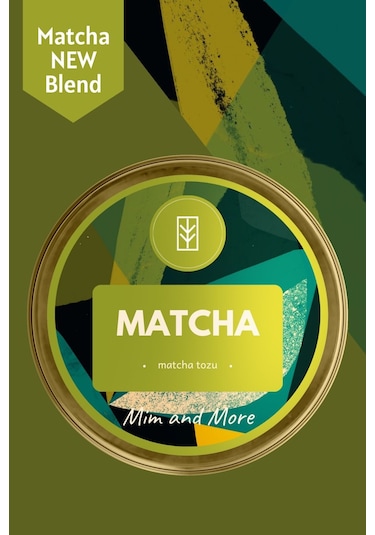 Mim and More Matcha Tozu Teneke Kutu 25 G