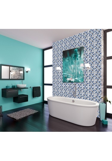 Tink Çini Desenli Pvc Karo Diğer