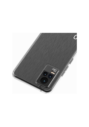 Zore Vivo V21 Kılıf Msra Coss Kapak - Renksiz Renksiz