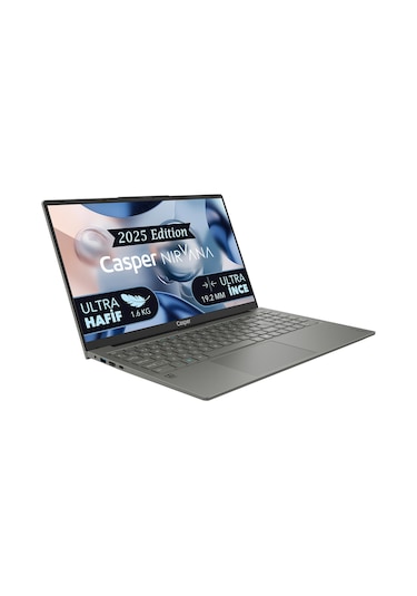 Casper Nirvana X600.7430-BV00X-G-F R5-7430U 16 GB 500 GB NVMe SSD 15.6" Dos Dizüstü Bilgisayar