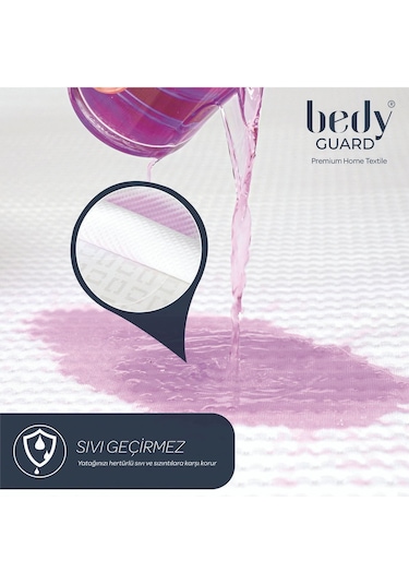Konfor Ultra Sessiz Sıvı Geçirmez Yatak Koruyucu Alez