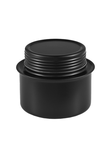 Kangvka Kamp İçin Ultra Hafif Alüminyum Alkol Ocağı - Isı Verimliliği Artırılmış Siyah Mini Füme, Hwl-34b Yükseltilmiş Versiyon Siyah