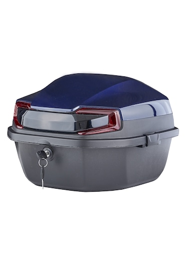 Motosiklet Çantası 33 Litre Metalik Lacivert