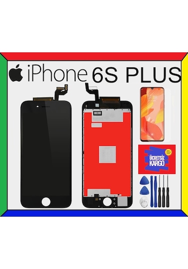 Apple Uyumlu iPhone 6 S Plus Ekran Lcd + Tamir Seti Hediyeli