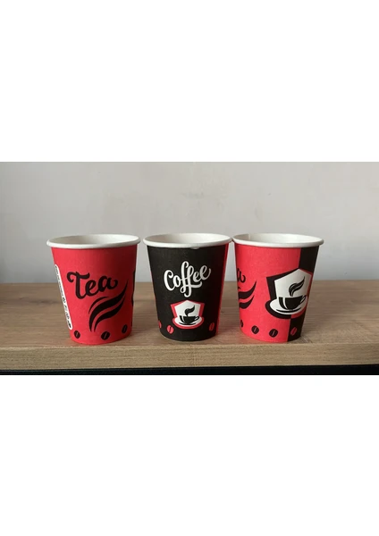 Clean Cup Karton Bardak Kırmızı 3000 ADET