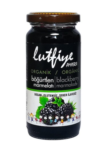 Organik Lütfiye Amasra Böğürtlen Marmelatı 280 Gr