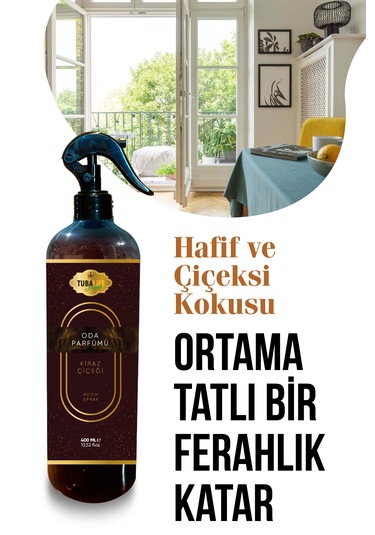 Tubalife Kiraz Çiçeği Oda Parfümü 400 ML