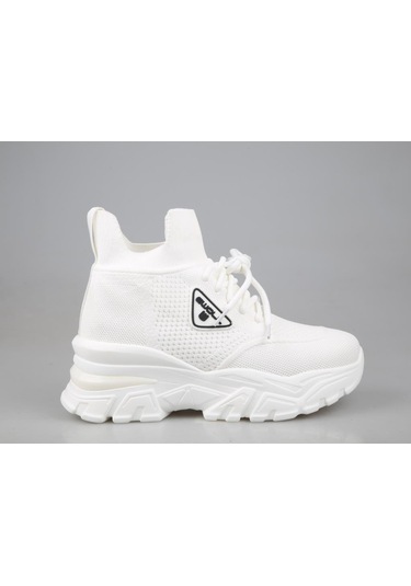 Ewoll 241-1007 Beyaz Kadın Sneakers 001