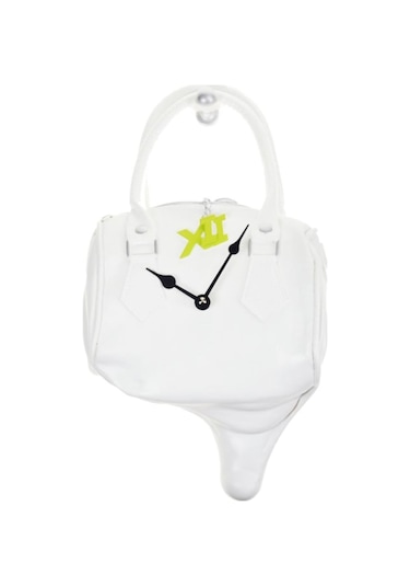 Antartidee Çanta Tasarımlı Duvar Saati / Handbag Clock Kırmızı