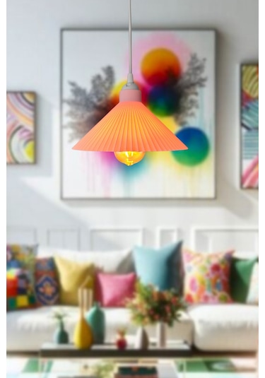 Salon Avize,mutfak Avize,14 Farklı Renk Yatak Odası Avize,pinterest Avize, Bohem Avize E27 Duy TOZ PEMBE