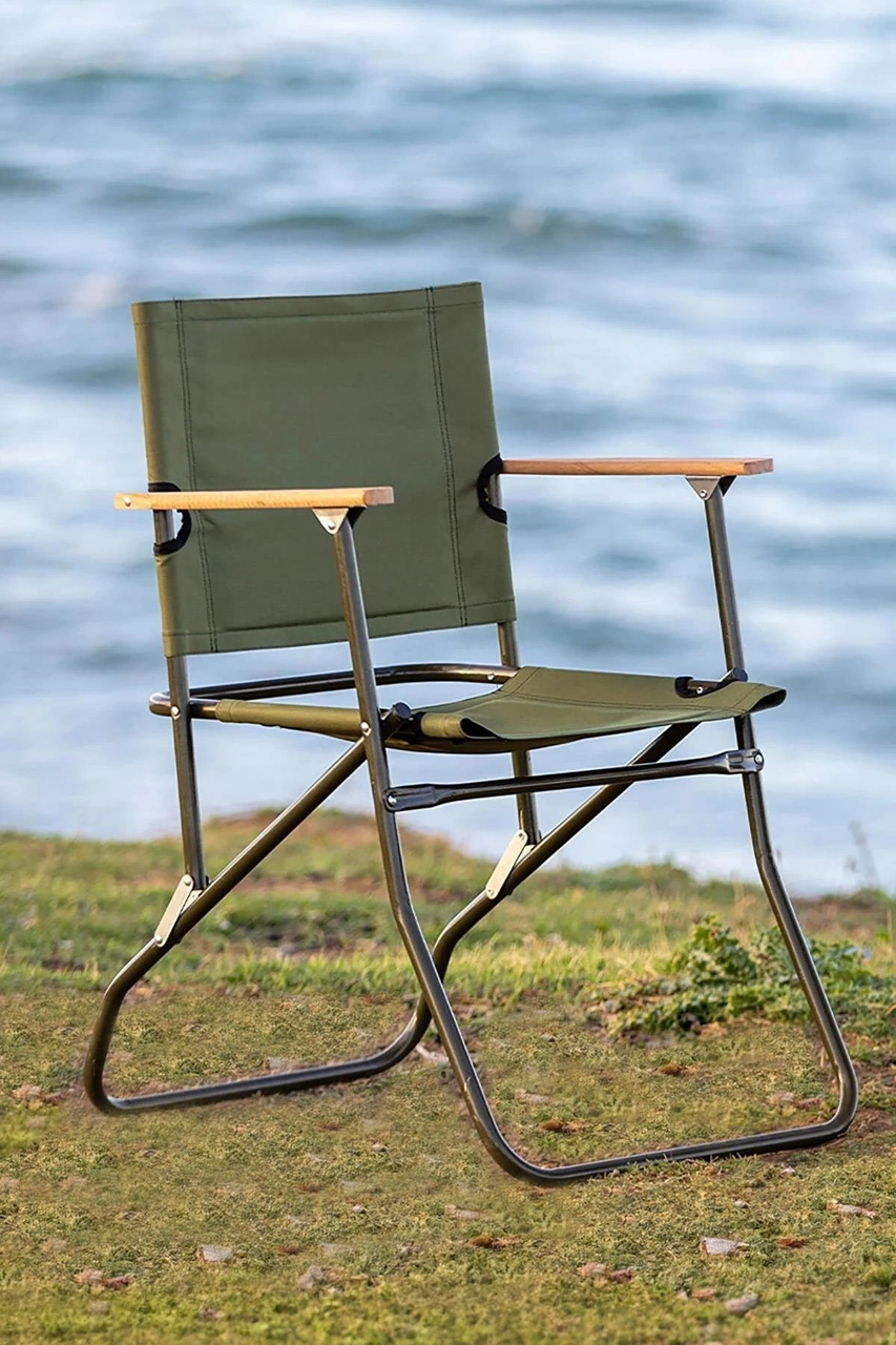 2 Adet 120 Kg Kapasiteli Katlanır Kamp Sandalyesi Ve 50x70 Kamp Masası Seti-2-as-5070-k Çok Renkli