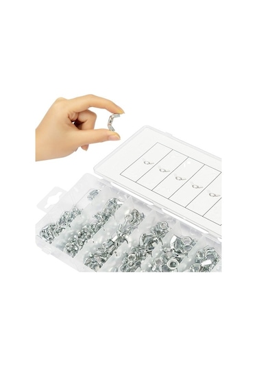 Venoa Dks115 Galvanizli Kelebek Somun Seti Çantalı 115 Parça Diğer