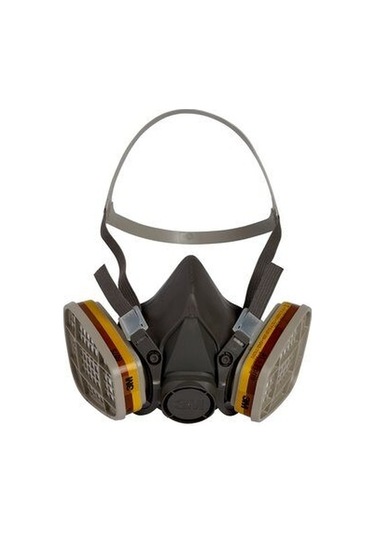 3M 6300 Yarım Yüz Maskesi Büyük