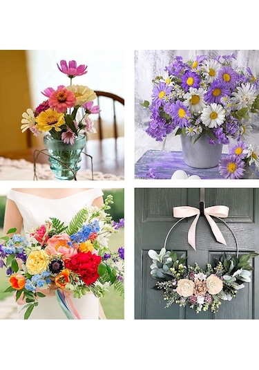 Roco Paper Çiçek Teli No:20 1.2mm - 15 Adet 60 Cm - Yeşil