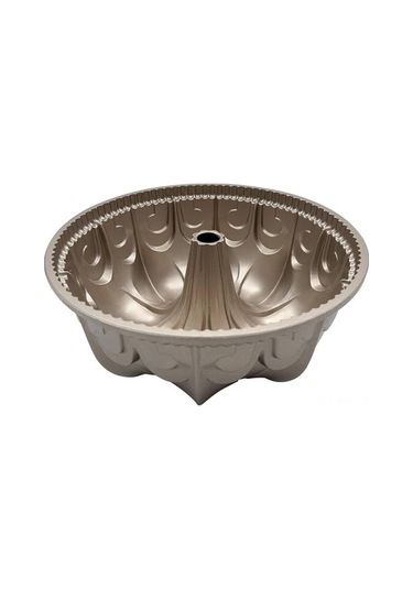 Besthome1 10 İnç Alüminyum Kek Kalıbı, Gümüş Renkli, 3d Zambak Desenli, Anti Yapışkan, Fırında Uyumlu, Tatlılar İçin Gereç Gümüş