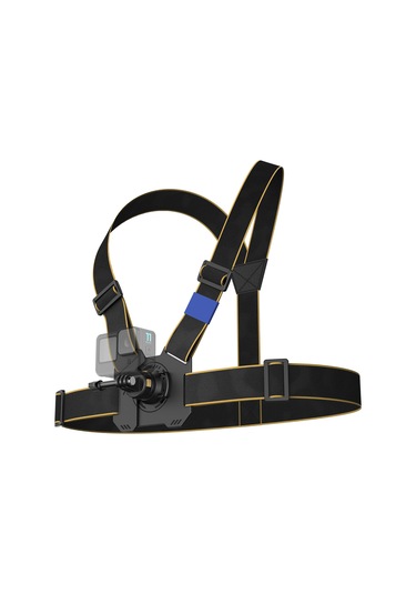 Youtek Spors Kamera Göğüs Bağlaması - Hızlı Demontajlı Manyetik Tabanlı, Pov Video Ve Vlog İçin Esnek Açı Ayarı Çok Renkli