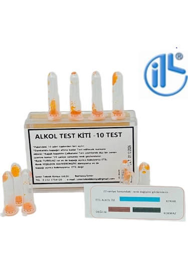 Alkol Test Kiti-10 Test