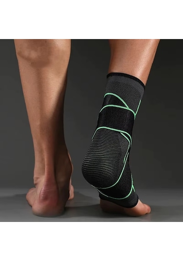 Egzersiz Koşu Koruyucu Bandajlı Ayak Desteği Pedi Ayarlanabilir