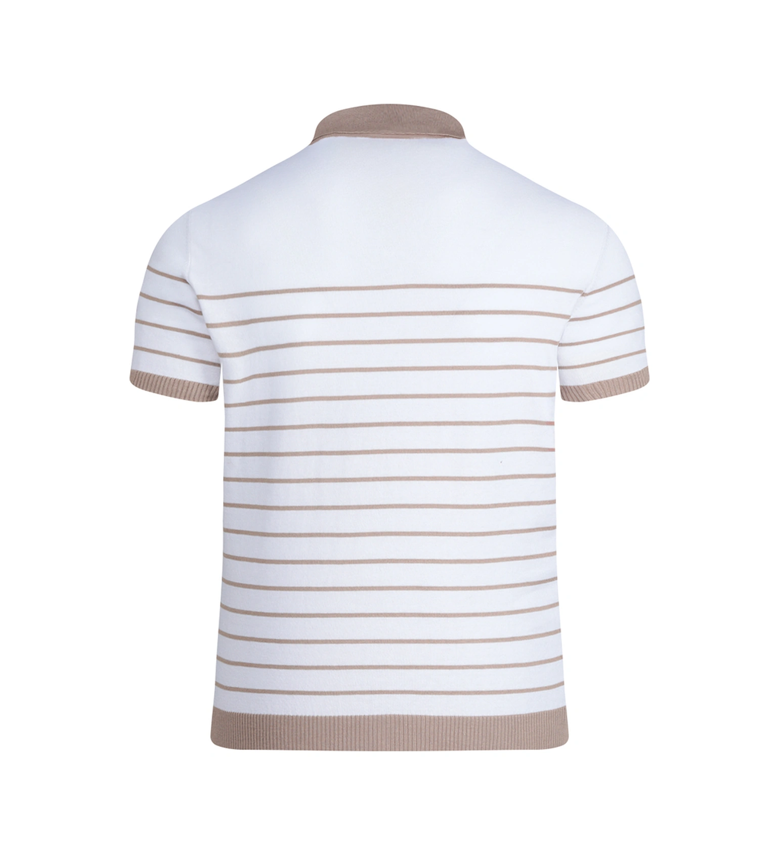 Hatemoğlu Vizon Regular Fit Apaş Yaka Pamuklu Tişört 4087410