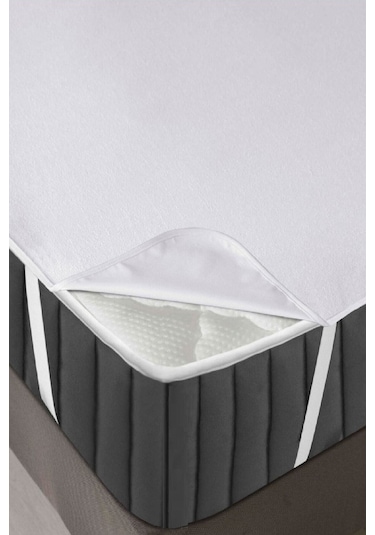 Divanev Sıvı Geçirmez Bebe Alez 60x120 Cm Micro Kumaş Beyaz