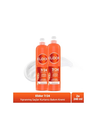 Elidor 7/24 Kurtarıcı Bakım Kremi Anında Onarıcı 240 Ml X2