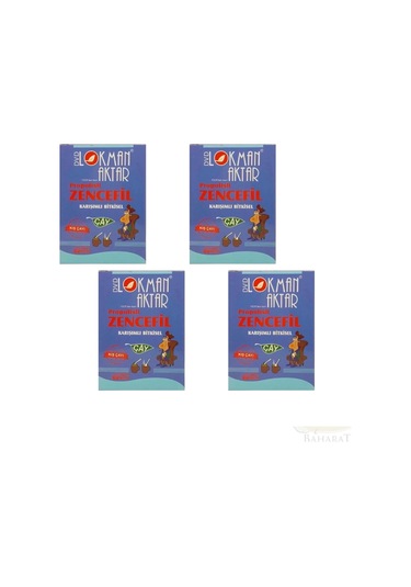 Propolisli Zencefil Karışımlı Çay 4x 100 Gr, Lokman Aktar