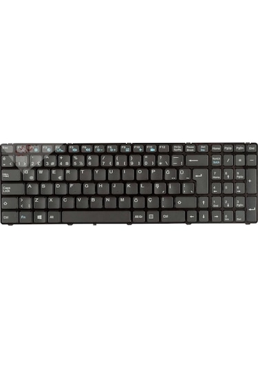 Casper Nirvana Mt50 Mt51 Mt55 Serisi Notebook Klavyesi, Laptop Tuş Takımı Siyah Tr / Kl0449