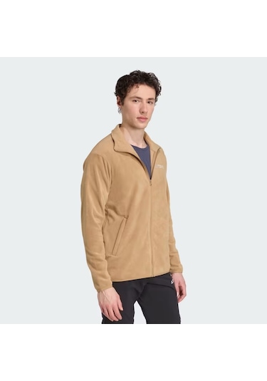 Adidas Multi Essentials Fermuarlı Erkek Polar Ceket Jm3115 Camel