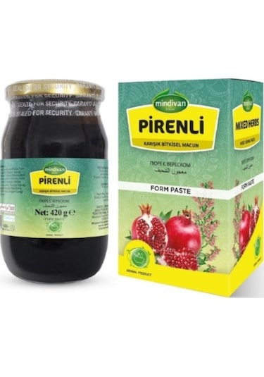 Mindivan Pirenli Nar Ekşili Karışık Bitkisel Macun 4 x 420 G