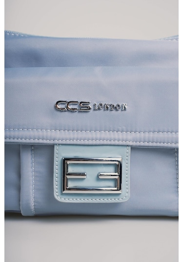 Ççs Kadın 17890 Omuz Çantası Mavi