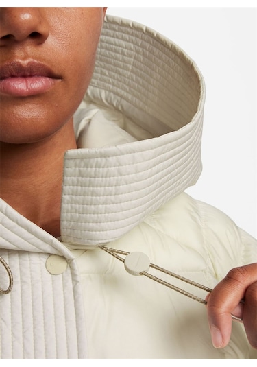 Nsw Essentials Prima Puffer Krem Kadın Mont Krem