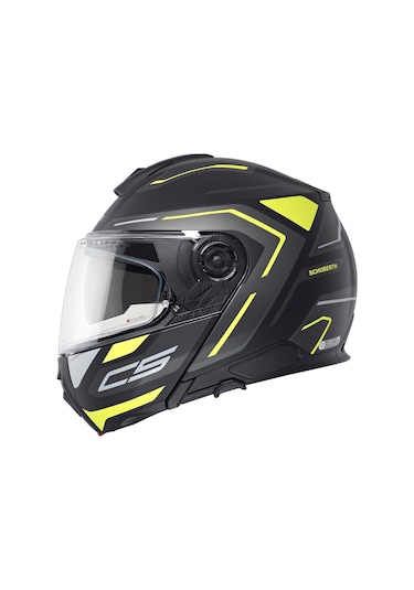 Schuberth C5 Omega Yellow Siyah