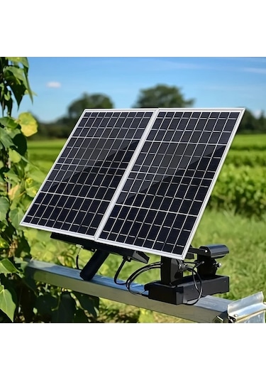 Trendooze Gaojunshop01 2x 100a Solar Panel Seti, Timsah Ağız Bağlantılı Karavan Kamp