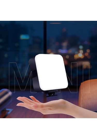 Ekılıf - Işıklı Telefon Tutucu Ring Light Gz49s Rgb Light - Siyah - T37813